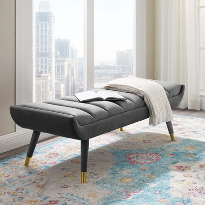 Modway Guess Channel Tufted Performance Velvet Accent Bench - EEI-3484 | Benches | Modishstore - 20