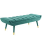 Modway Guess Channel Tufted Performance Velvet Accent Bench | Stools & Benches | Modishstore-12
