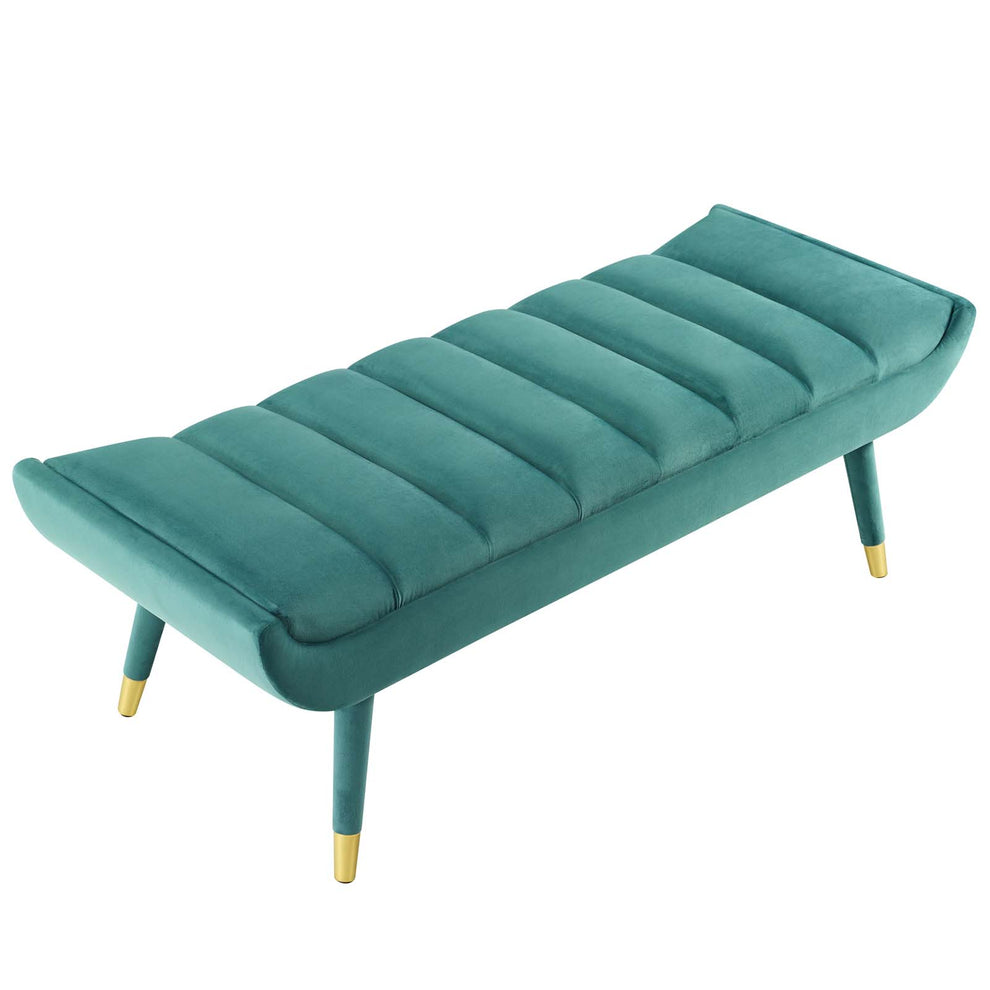 Modway Guess Channel Tufted Performance Velvet Accent Bench - EEI-3484 | Benches | Modishstore - 19