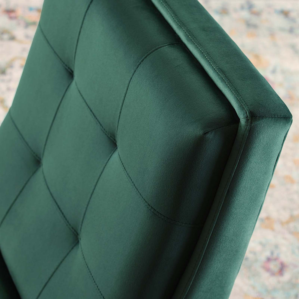 Modway Ramp Upholstered Performance Velvet Lounge Chair and Ottoman Set - EEI-3487 | Lounge Chairs | Modishstore - 24
