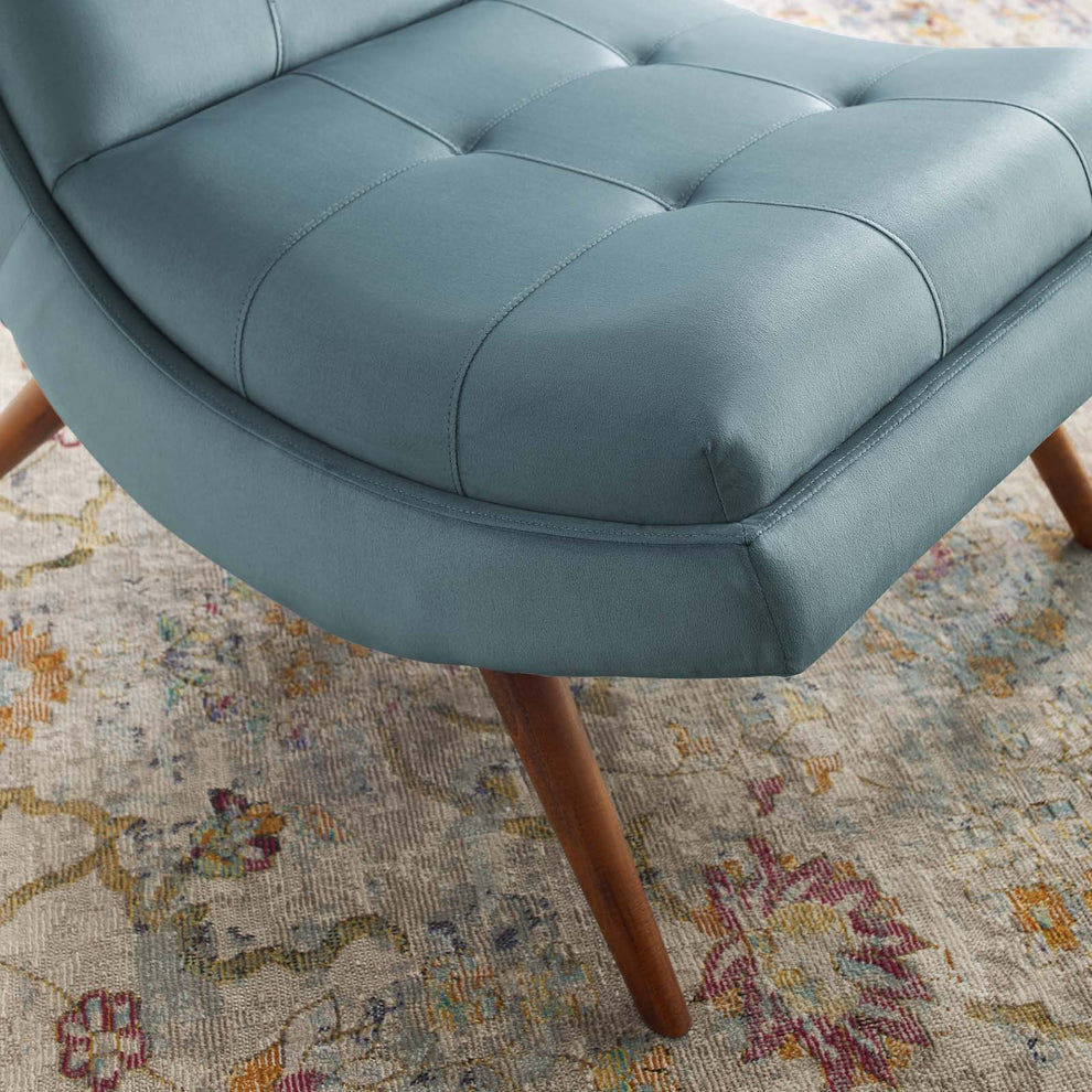 Modway Ramp Upholstered Performance Velvet Lounge Chair and Ottoman Set - EEI-3487 | Lounge Chairs | Modishstore - 18