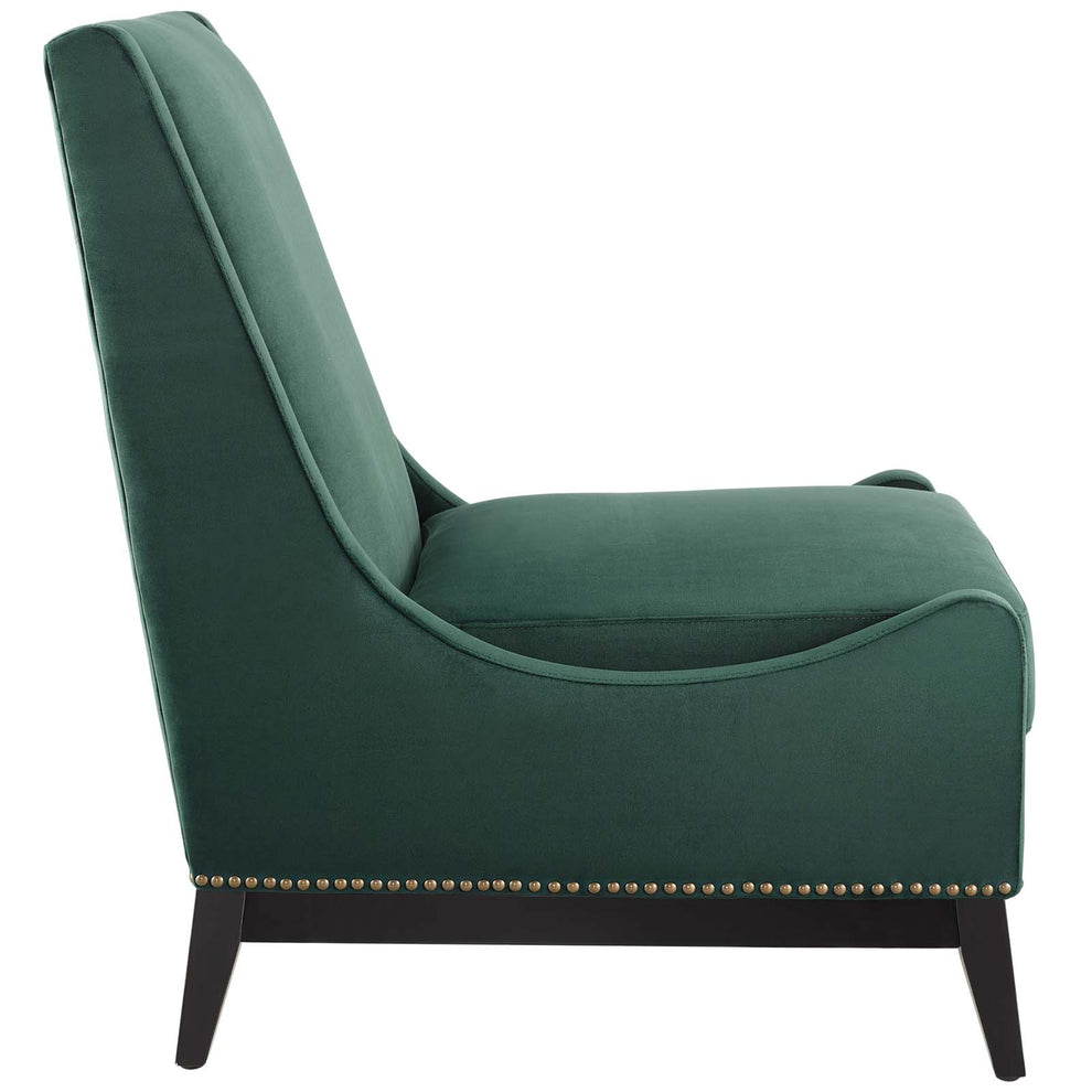 Modway Confident Accent Upholstered Performance Velvet Lounge Chair - EEI-3488 | Lounge Chairs | Modishstore - 19