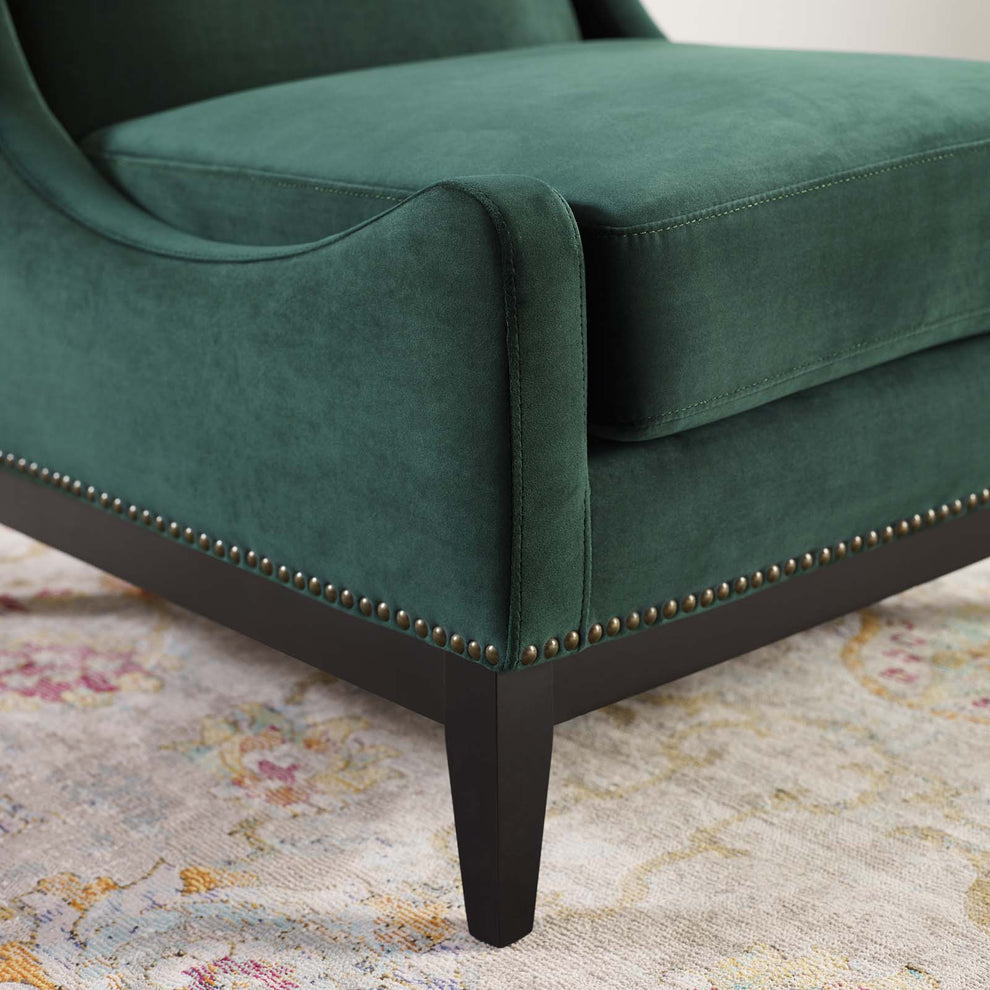 Modway Confident Accent Upholstered Performance Velvet Lounge Chair - EEI-3488 | Lounge Chairs | Modishstore - 16