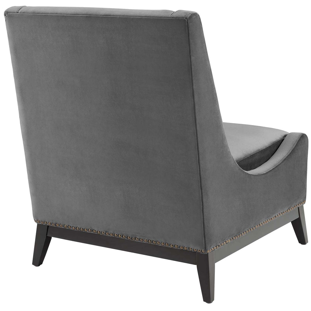 Modway Confident Accent Upholstered Performance Velvet Lounge Chair - EEI-3488 | Lounge Chairs | Modishstore - 7