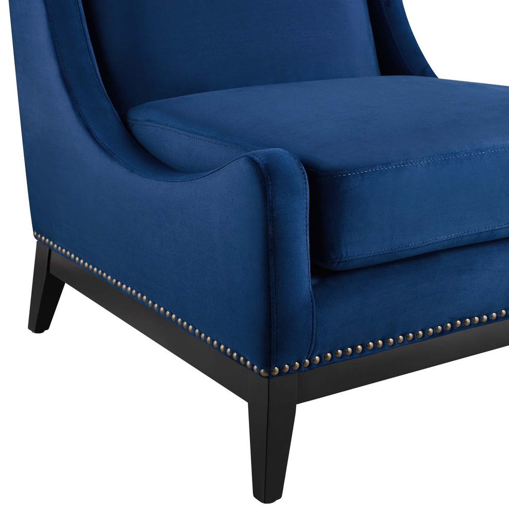 Modway Confident Accent Upholstered Performance Velvet Lounge Chair - EEI-3488 | Lounge Chairs | Modishstore - 11