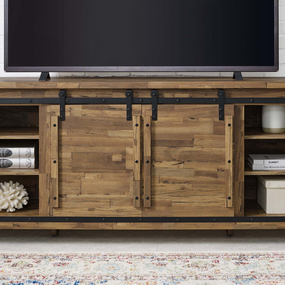 Modway Cheshire 70" Rustic Sliding Door Buffet Table Sideboard - EEI-3489 | Sideboards | Modishstore - 7