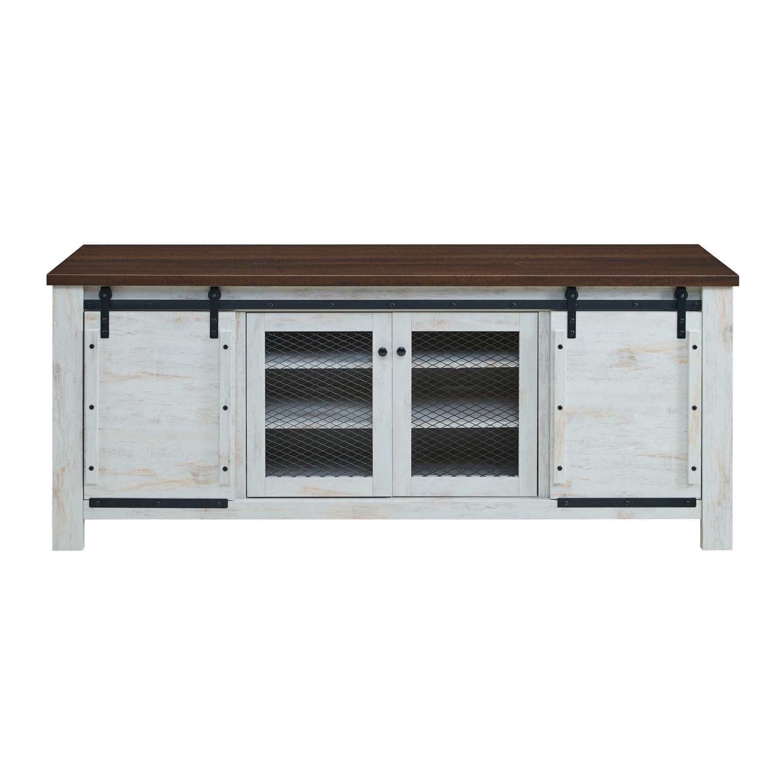 Modway Bennington 70" Rustic Sliding Door Buffet Table Sideboard - EEI-3490 | Sideboards | Modishstore - 7