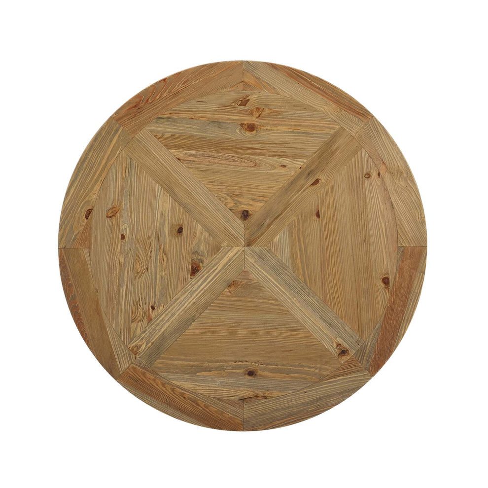 Modway Stitch 47" Round Pine Wood Dining Table - EEI-3492 | Dining Tables | Modishstore - 4