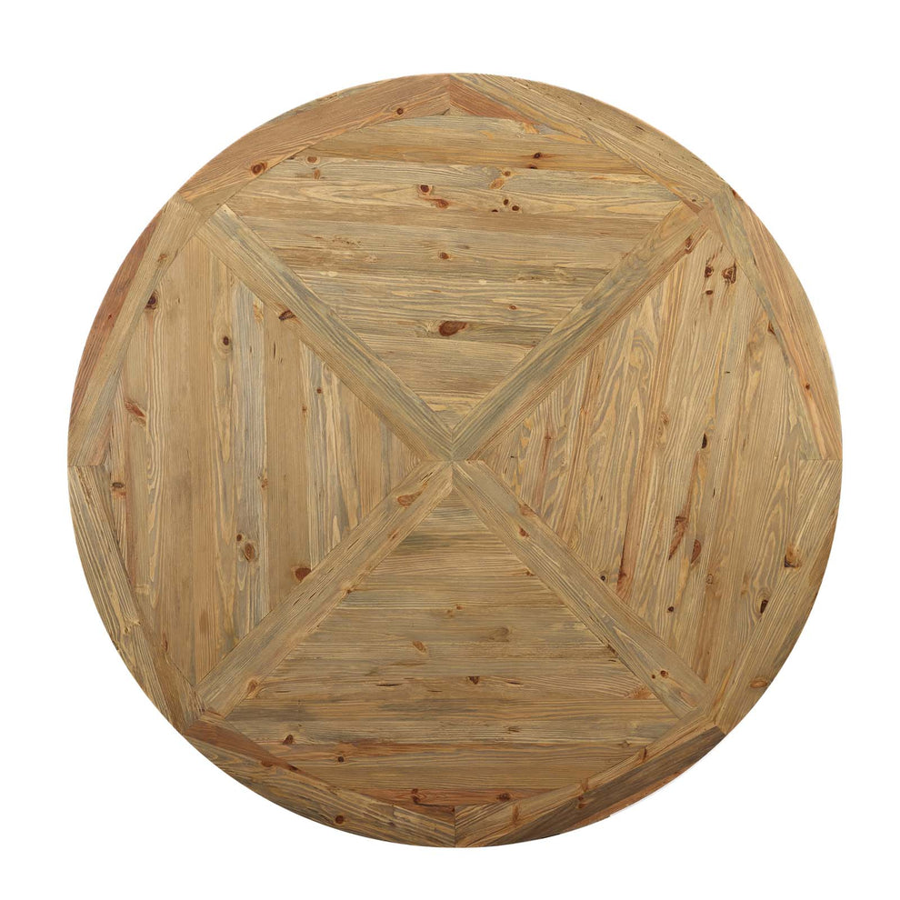 Modway Stitch 71" Round Pine Wood Dining Table - EEI-3496 | Dining Tables | Modishstore - 4