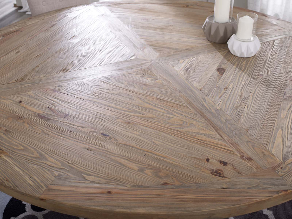 Modway Stitch 71" Round Pine Wood Dining Table - EEI-3496 | Dining Tables | Modishstore - 5