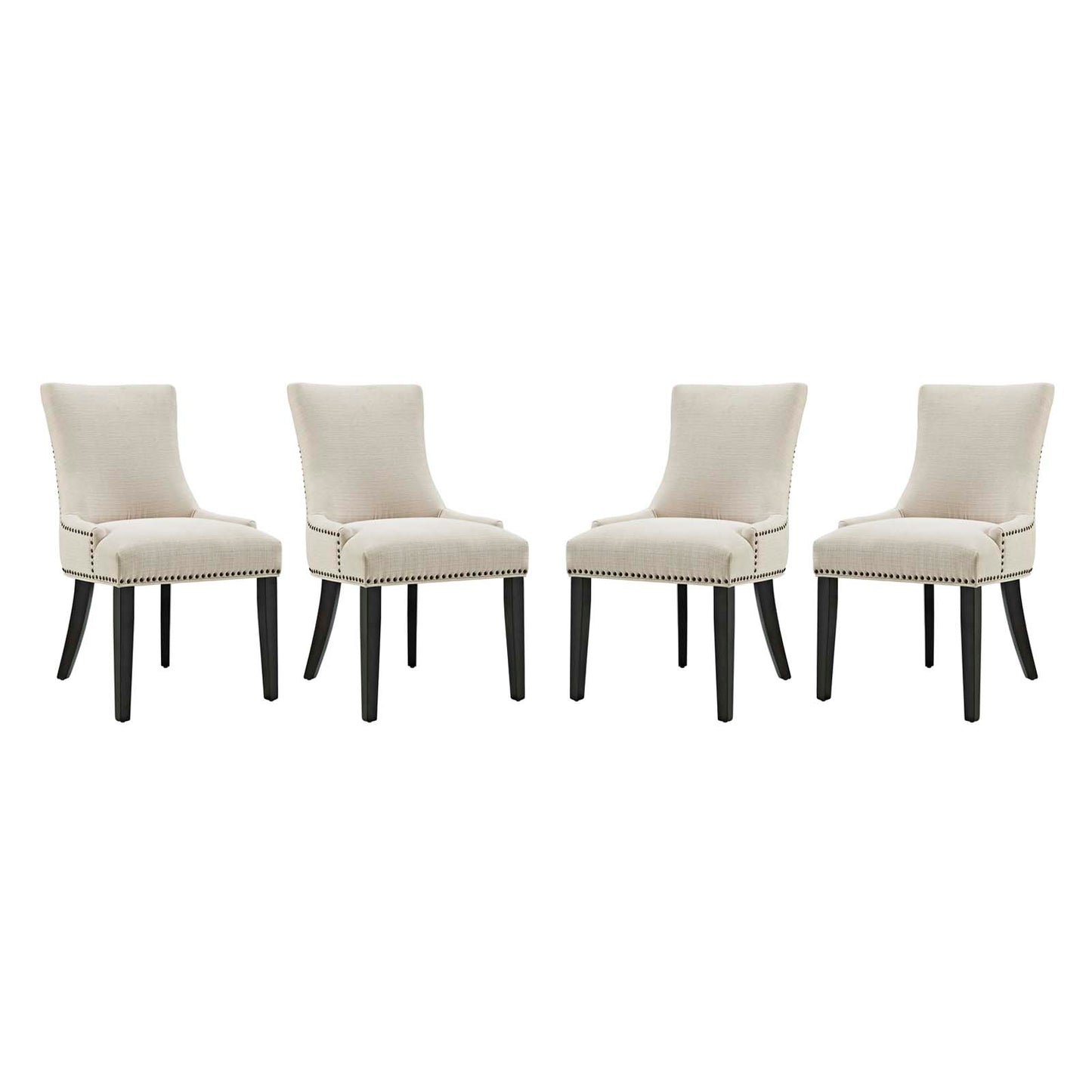 Modway Marquis Dining Chair Fabric Set of 4 - EEI-3497 | Dining Chairs | Modishstore - 5