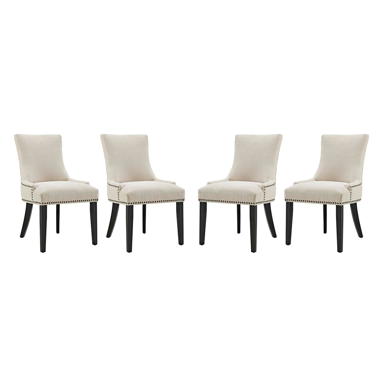 Modway Marquis Dining Chair Fabric Set of 4 - EEI-3497 | Dining Chairs | Modishstore - 5