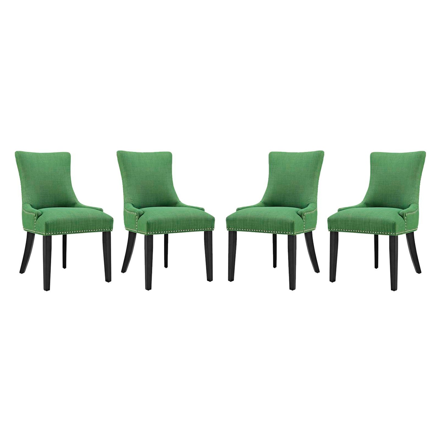 Modway Marquis Dining Chair Fabric Set of 4 - EEI-3497 | Dining Chairs | Modishstore - 11