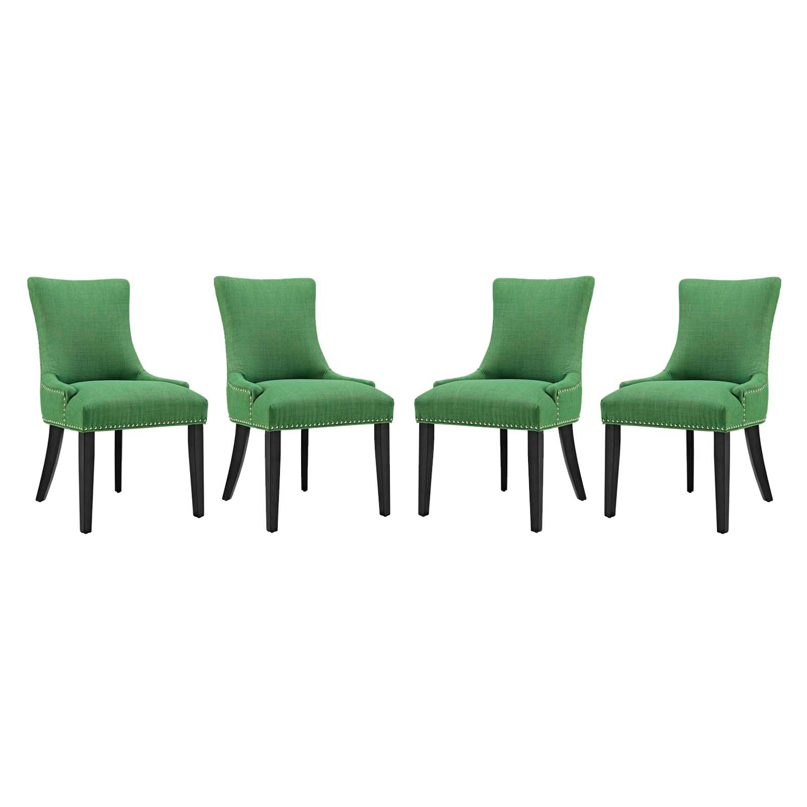 Modway Marquis Dining Chair Fabric Set of 4 - EEI-3497 | Dining Chairs | Modishstore - 11