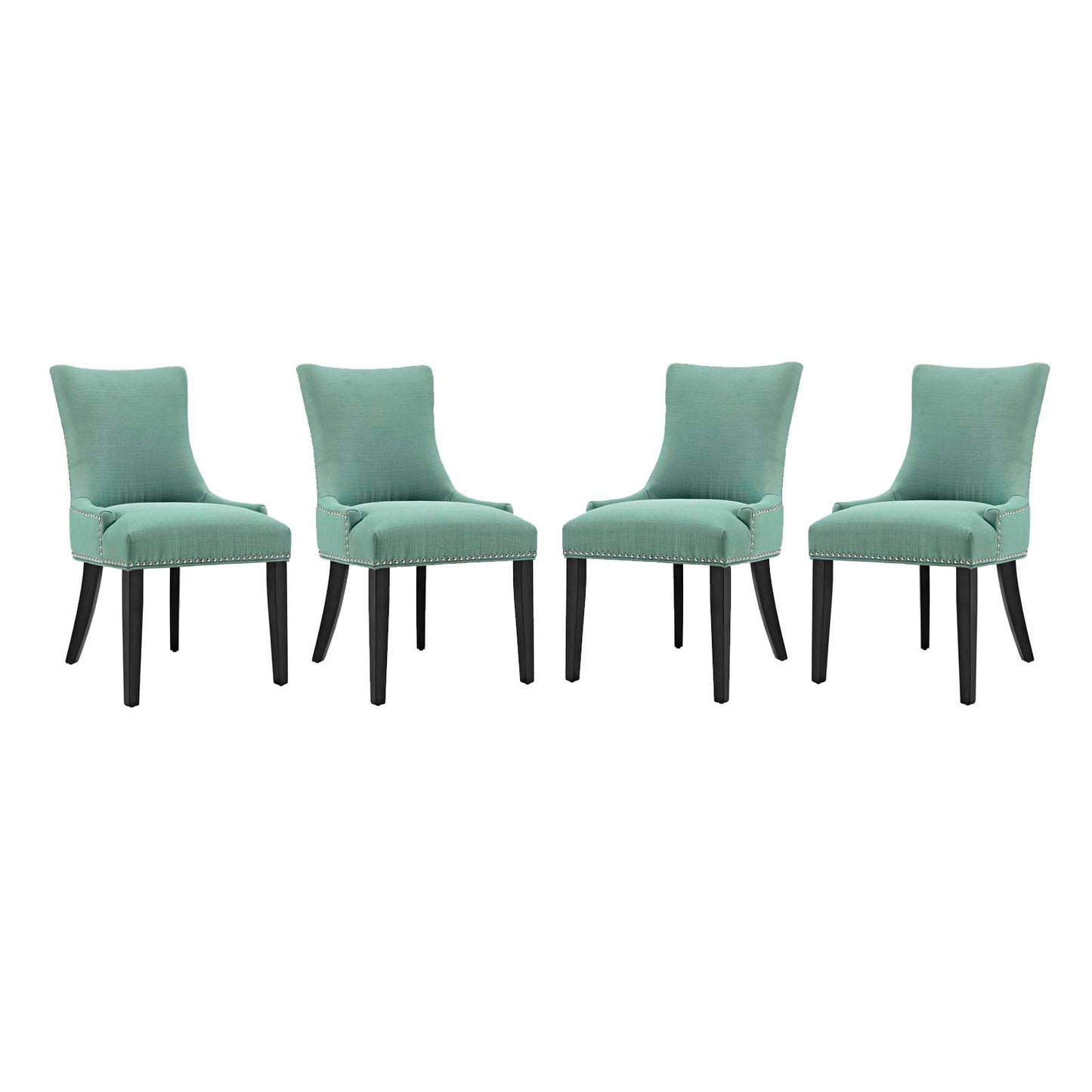 Modway Marquis Dining Chair Fabric Set of 4 - EEI-3497 | Dining Chairs | Modishstore - 15