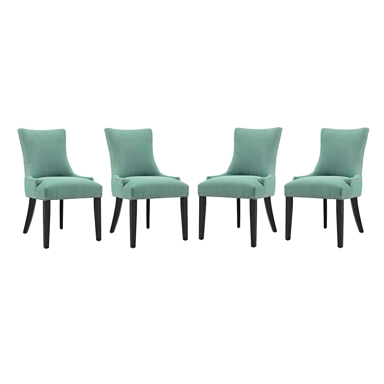 Modway Marquis Dining Chair Fabric Set of 4 - EEI-3497 | Dining Chairs | Modishstore - 15