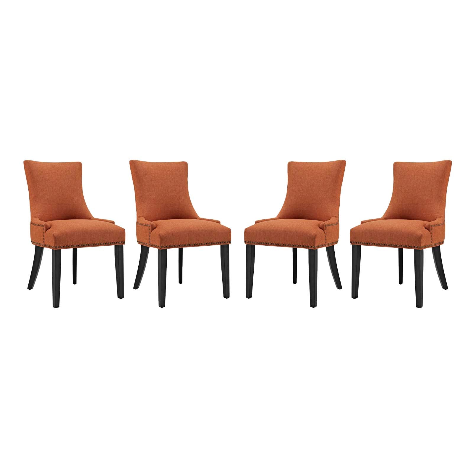 Modway Marquis Dining Chair Fabric Set of 4 - EEI-3497 | Dining Chairs | Modishstore - 19