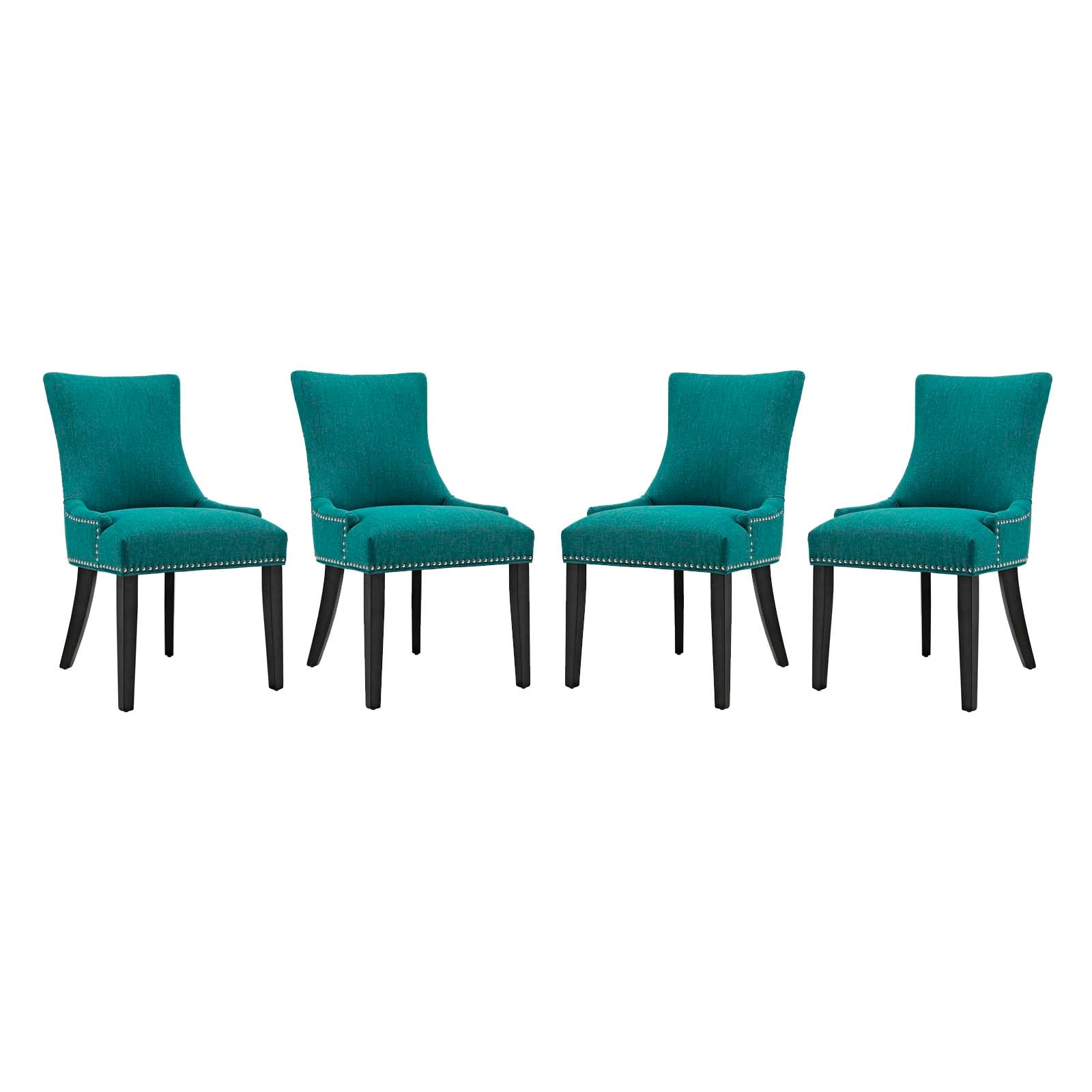Modway Marquis Dining Chair Fabric Set of 4 - EEI-3497 | Dining Chairs | Modishstore - 21