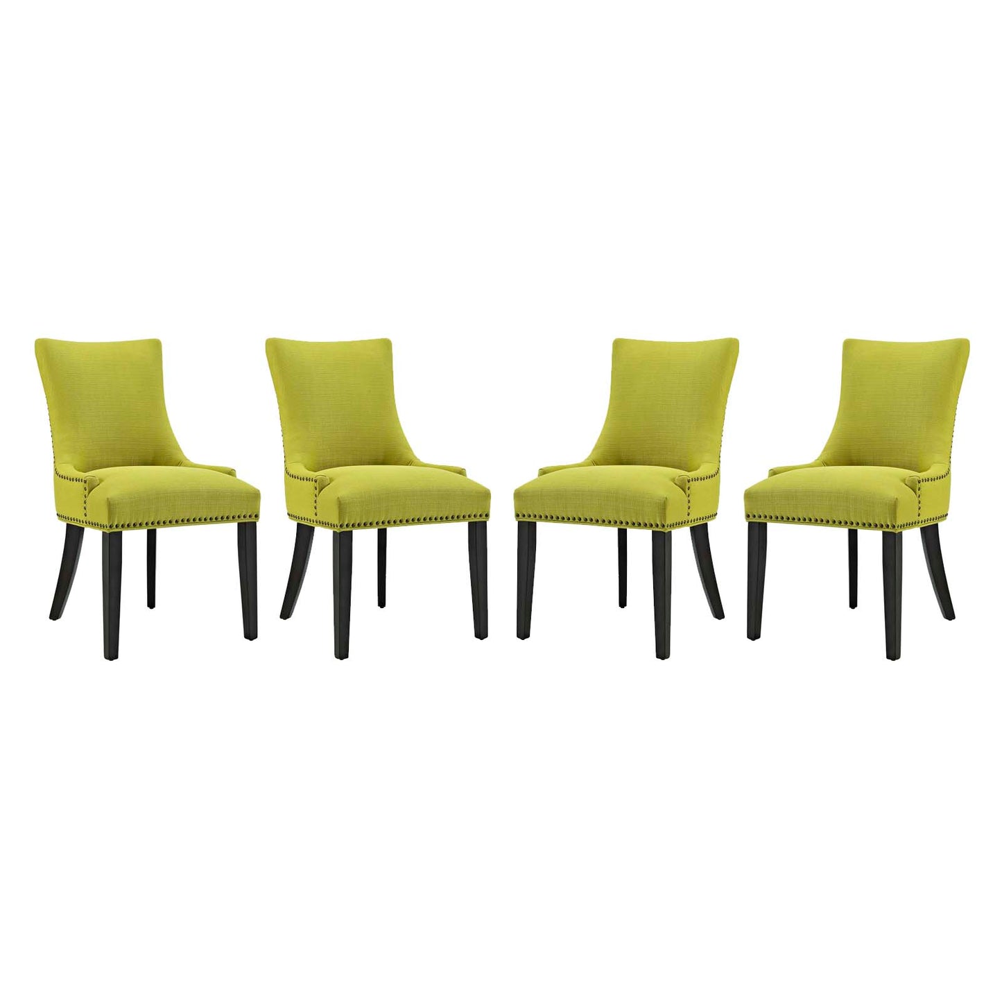 Modway Marquis Dining Chair Fabric Set of 4 - EEI-3497 | Dining Chairs | Modishstore - 23