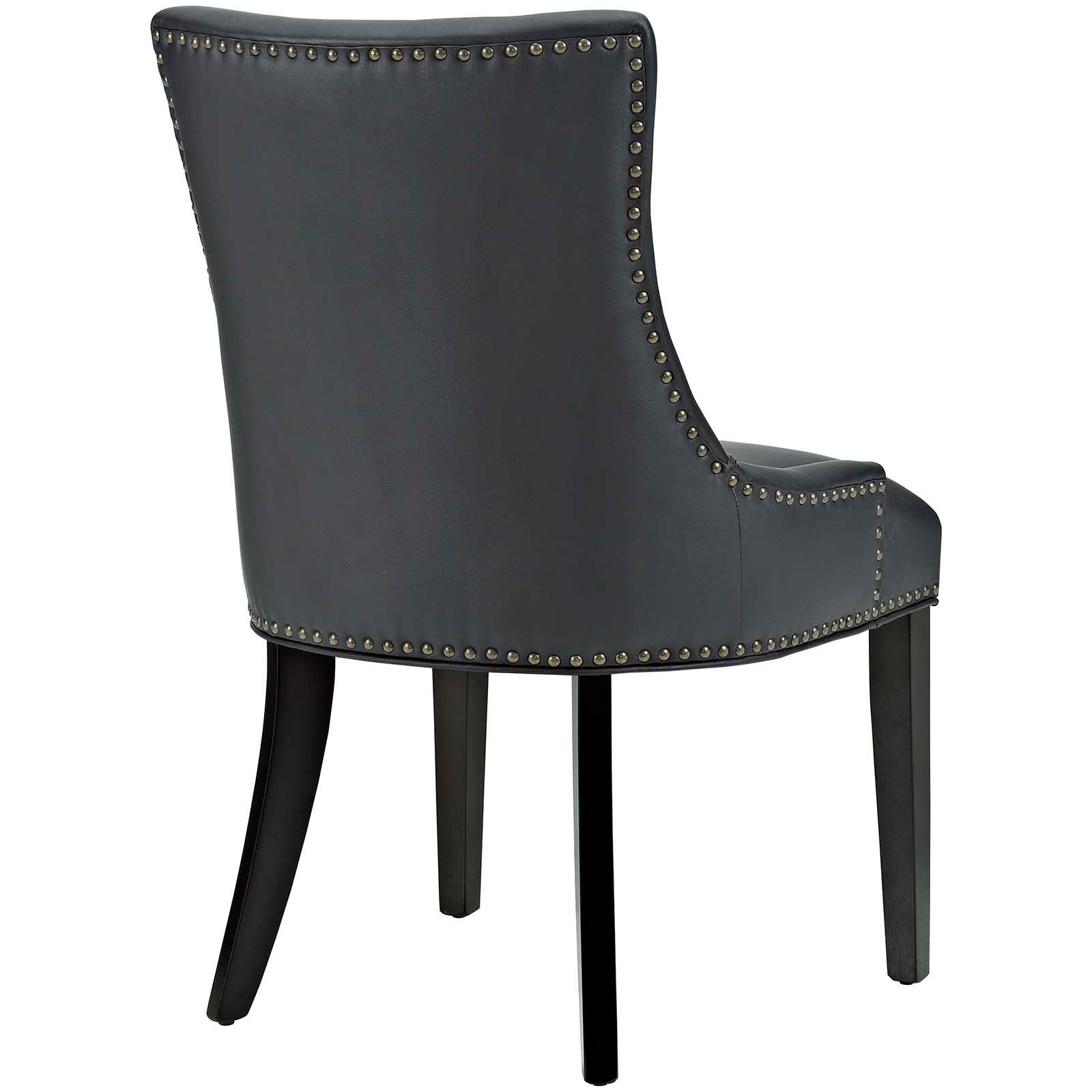 Modway Marquis Dining Chair Faux Leather Set of 2 | Dining Chairs | Modishstore-5