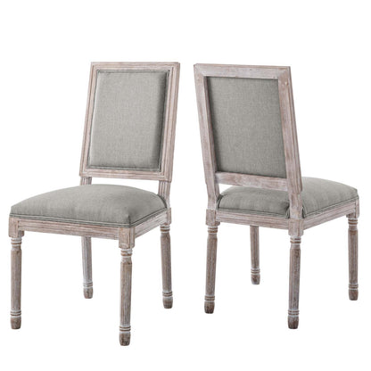 Modway Court Dining Side Chair Upholstered Fabric Set of 2 | Dining Chairs | Modishstore-9