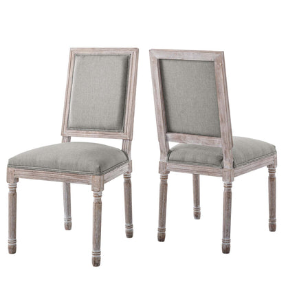 Modway Court Dining Side Chair Upholstered Fabric Set of 2 - EEI-3500 | Dining Chairs | Modishstore - 9