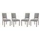 Modway Court Dining Side Chair Upholstered Fabric Set of 4 - EEI-3501 | Dining Chairs | Modishstore - 1
