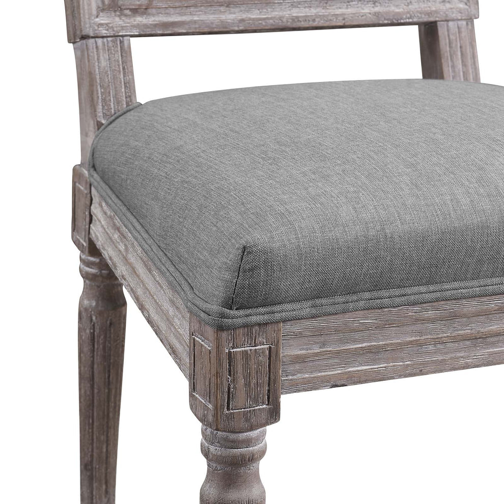 Modway Court Dining Side Chair Upholstered Fabric Set of 4 - EEI-3501 | Dining Chairs | Modishstore - 3