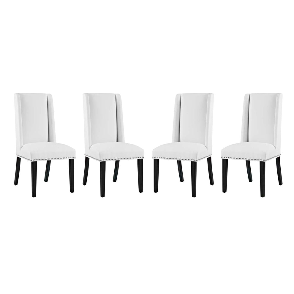 Modway Baron Dining Chair Vinyl Set of 4 - EEI-3502 | Dining Chairs | Modishstore - 1