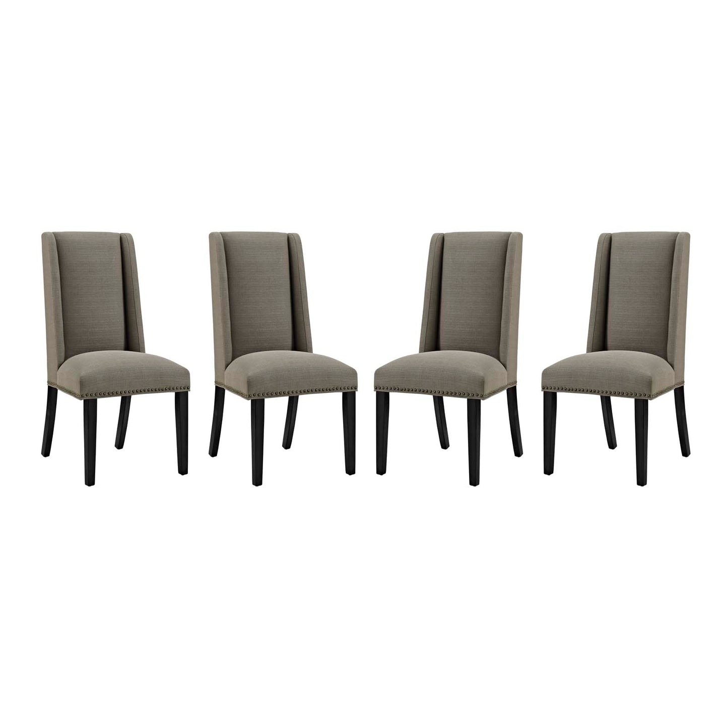 Modway Baron Dining Chair Fabric Set of 4 - EEI-3503 | Dining Chairs | Modishstore - 9