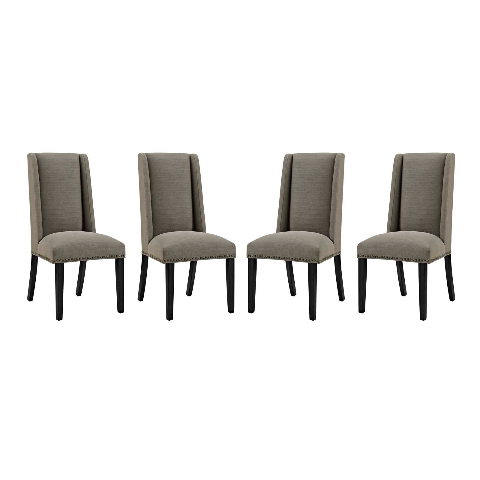 Modway Baron Dining Chair Fabric Set of 4 - EEI-3503 | Dining Chairs | Modishstore - 9