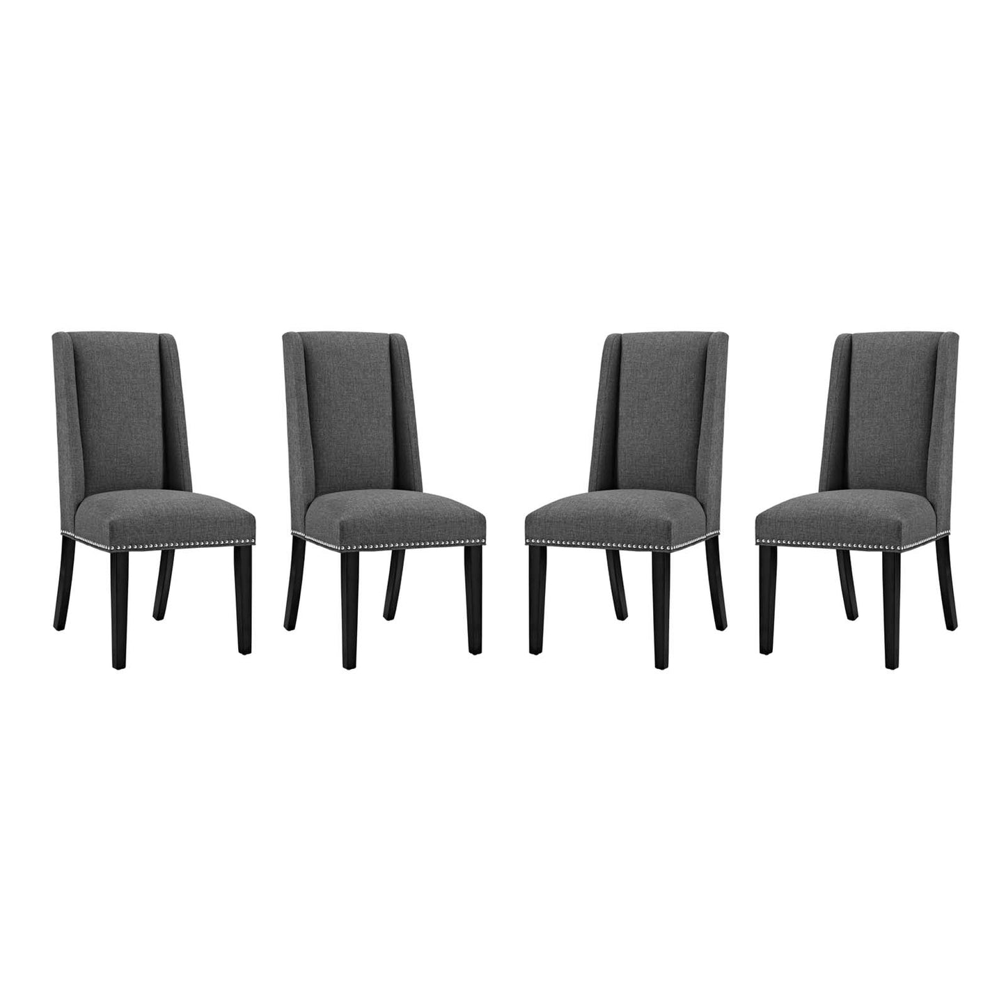 Modway Baron Dining Chair Fabric Set of 4 - EEI-3503 | Dining Chairs | Modishstore - 13