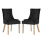 Modway Pose Dining Chair Performance Velvet Set of 2 - EEI-3504 | Dining Chairs | Modishstore - 4