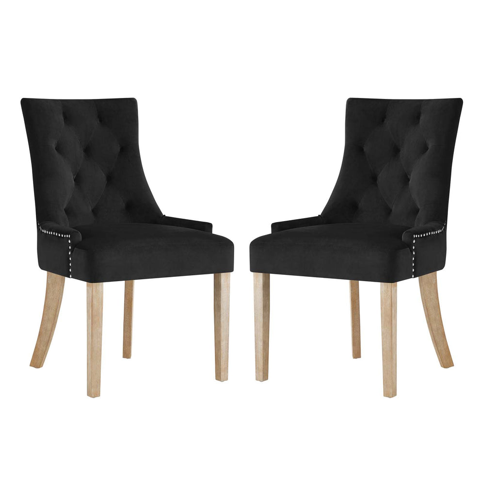 Modway Pose Dining Chair Performance Velvet Set of 2 - EEI-3504 | Dining Chairs | Modishstore - 4