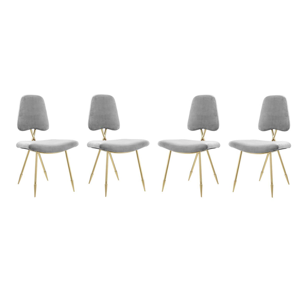 Modway Ponder Dining Side Chair Set of 4 - EEI-3507 | Dining Chairs | Modishstore - 8