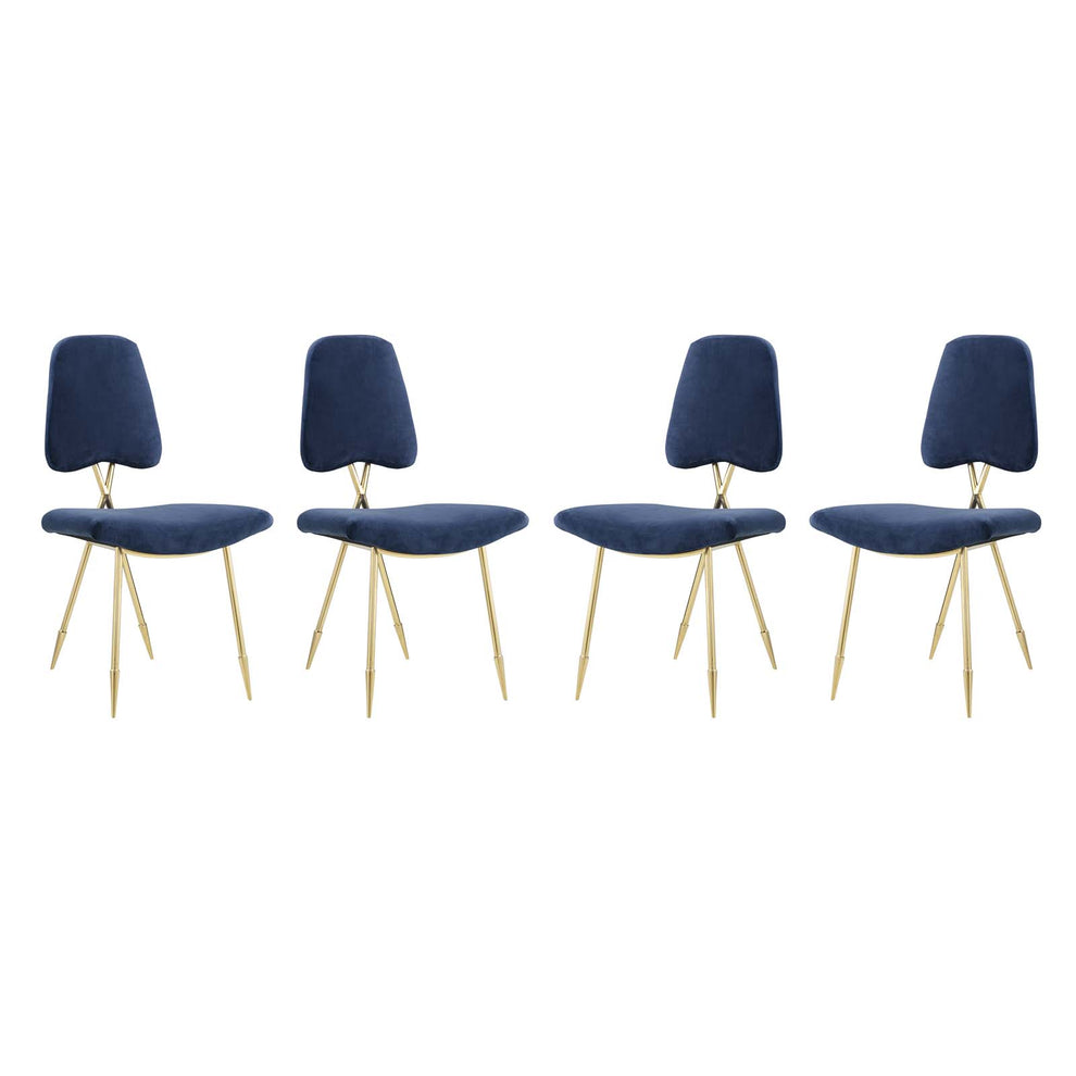 Modway Ponder Dining Side Chair Set of 4 - EEI-3507 | Dining Chairs | Modishstore - 12