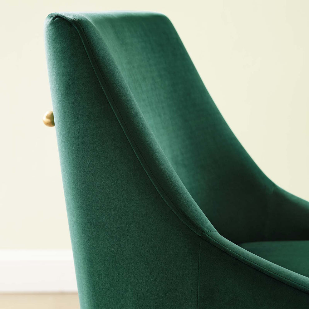 Modway Discern Upholstered Performance Velvet Dining Chair - EEI-3508 | Dining Chairs | Modishstore - 27