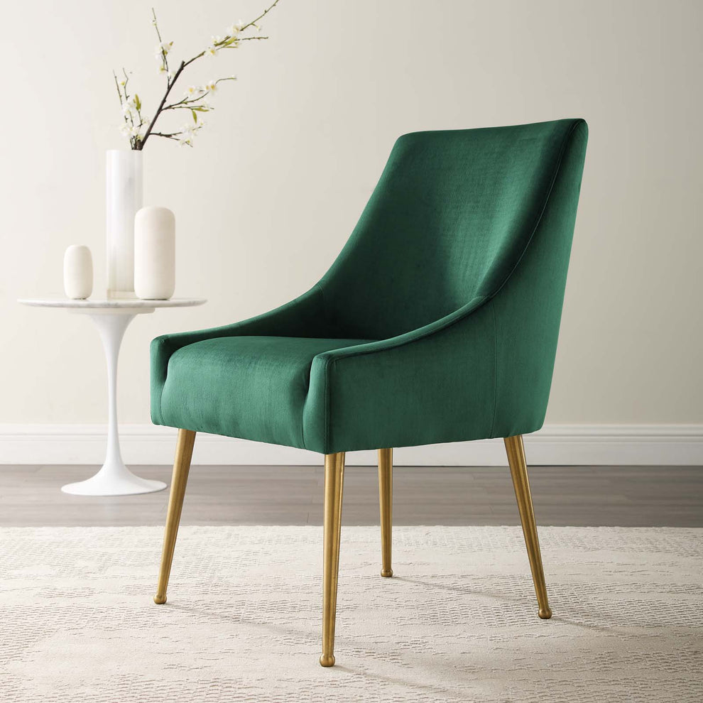Modway Discern Upholstered Performance Velvet Dining Chair - EEI-3508 | Dining Chairs | Modishstore - 7