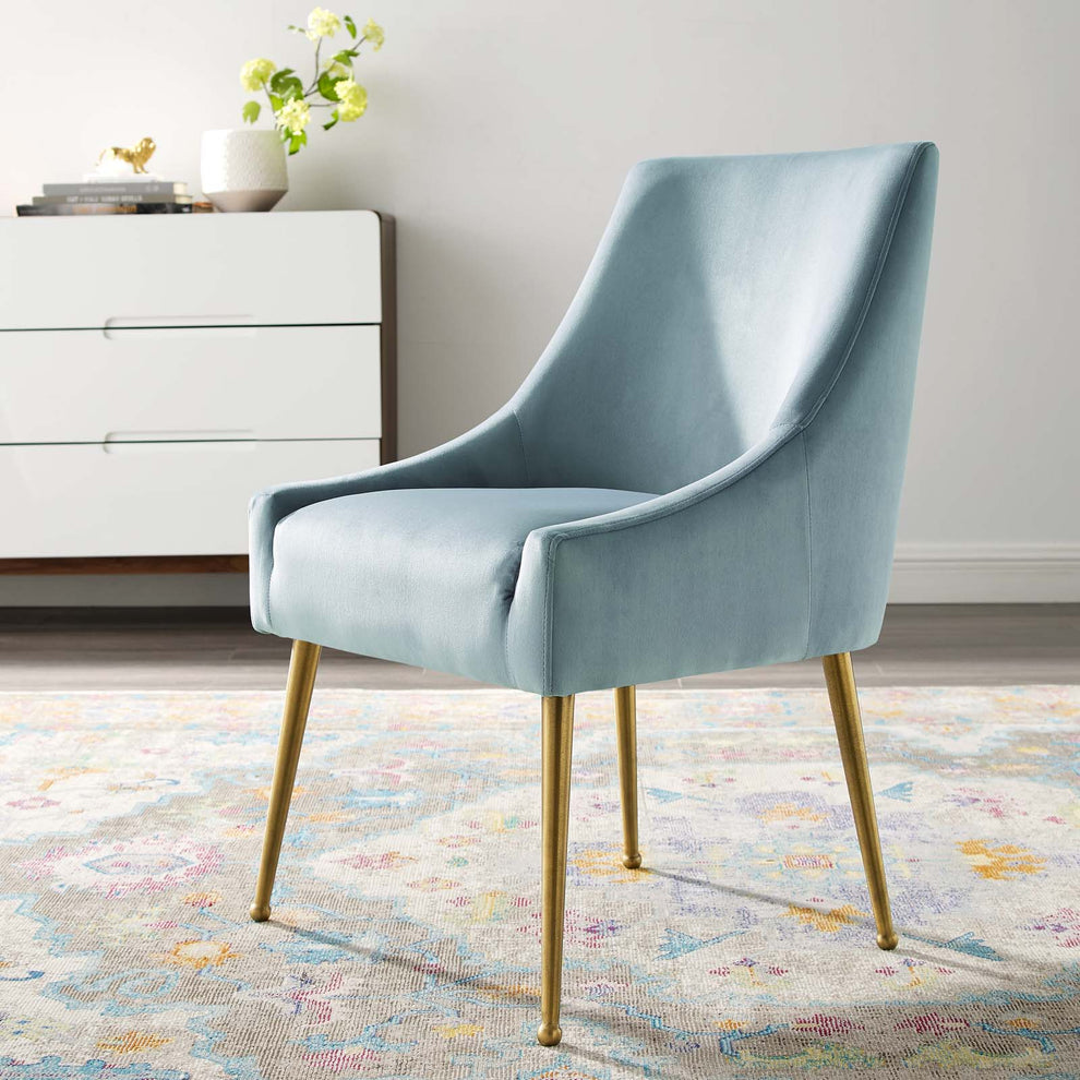 Modway Discern Upholstered Performance Velvet Dining Chair - EEI-3508 | Dining Chairs | Modishstore - 9