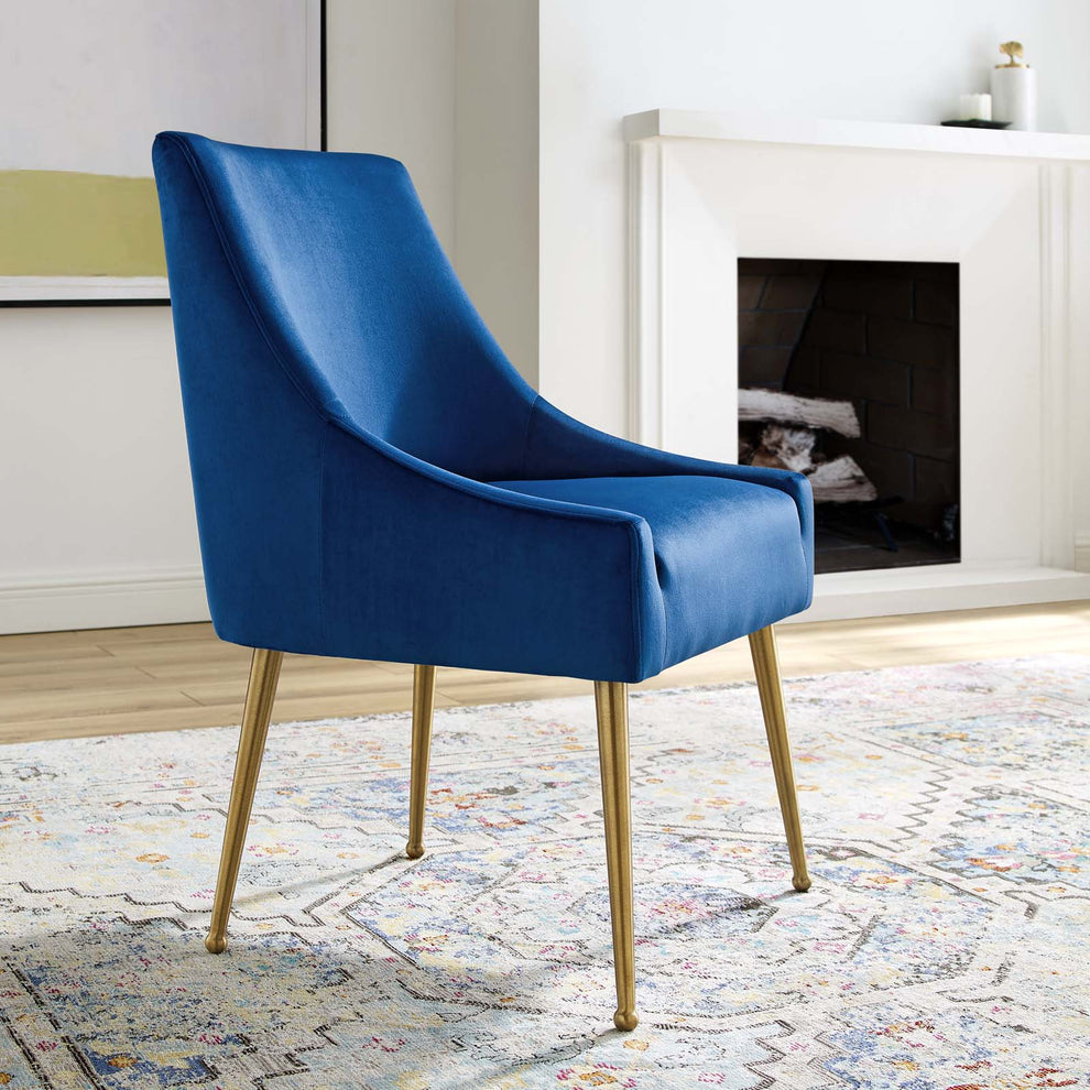 Modway Discern Upholstered Performance Velvet Dining Chair - EEI-3508 | Dining Chairs | Modishstore - 10