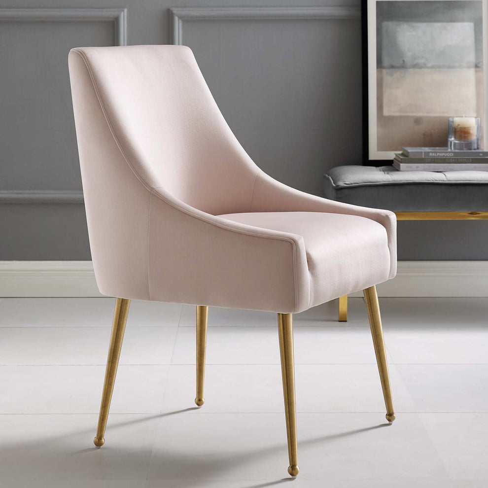 Modway Discern Upholstered Performance Velvet Dining Chair - EEI-3508 | Dining Chairs | Modishstore - 1