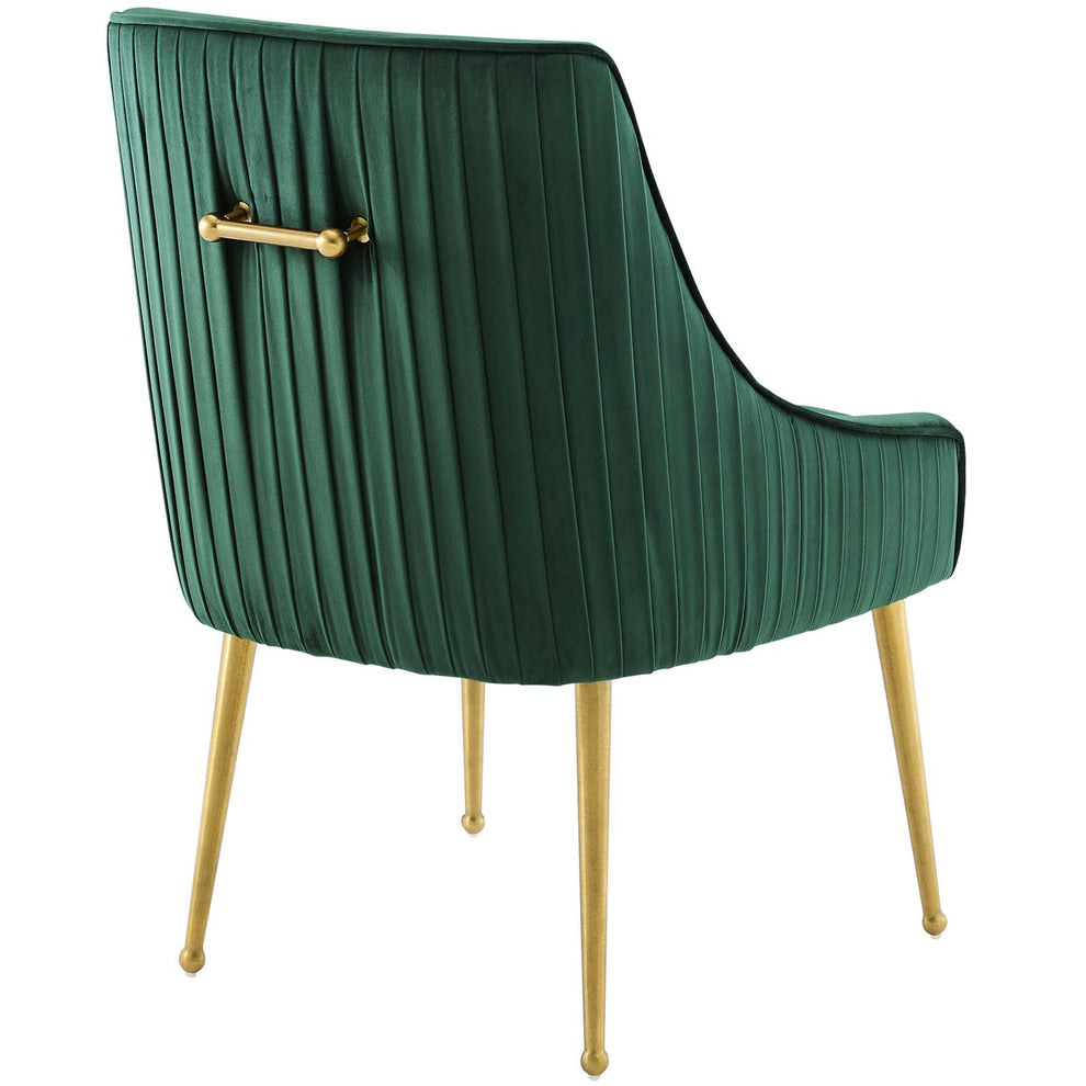 Modway Discern Pleated Back Upholstered Performance Velvet Dining Chair - EEI-3509 | Dining Chairs | Modishstore - 2