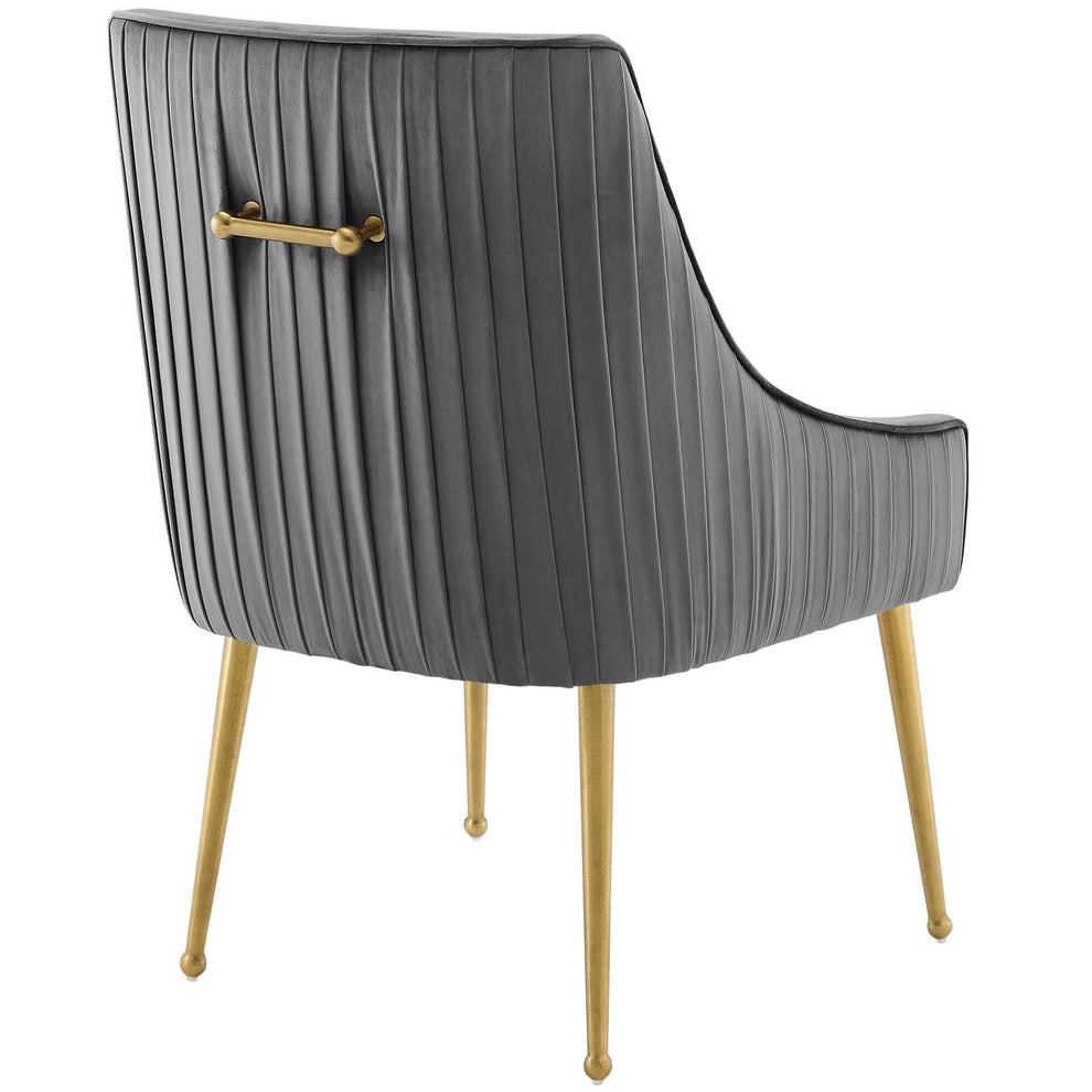 Modway Discern Pleated Back Upholstered Performance Velvet Dining Chair - EEI-3509 | Dining Chairs | Modishstore - 8