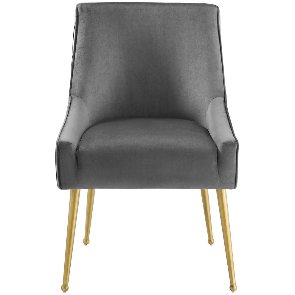 Modway Discern Pleated Back Upholstered Performance Velvet Dining Chair - EEI-3509 | Dining Chairs | Modishstore - 11