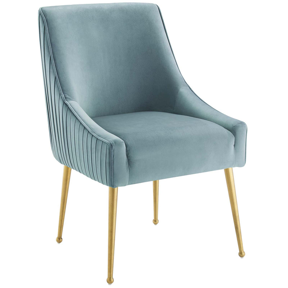 Modway Discern Pleated Back Upholstered Performance Velvet Dining Chair - EEI-3509 | Dining Chairs | Modishstore - 16