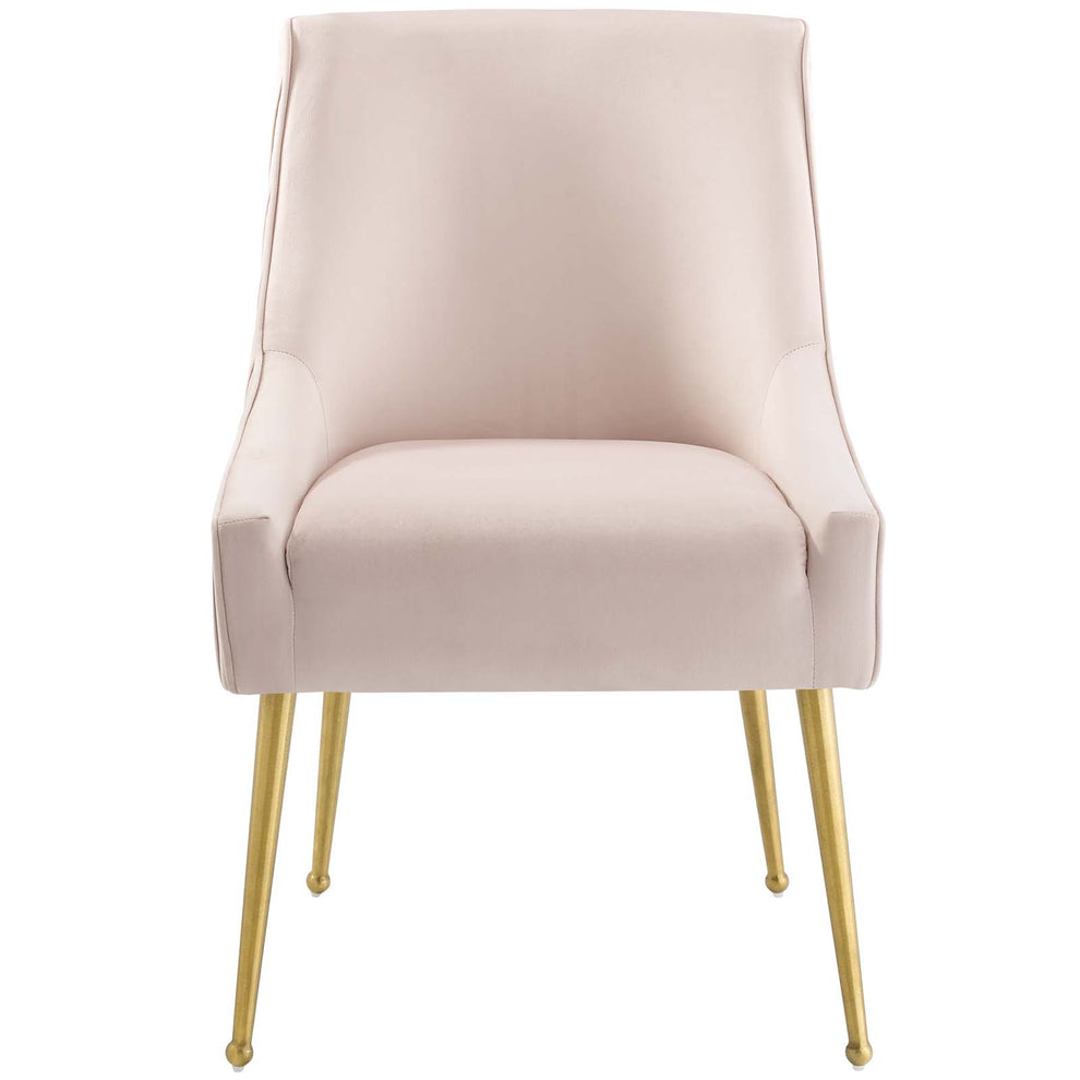 Modway Discern Pleated Back Upholstered Performance Velvet Dining Chair - EEI-3509 | Dining Chairs | Modishstore - 27
