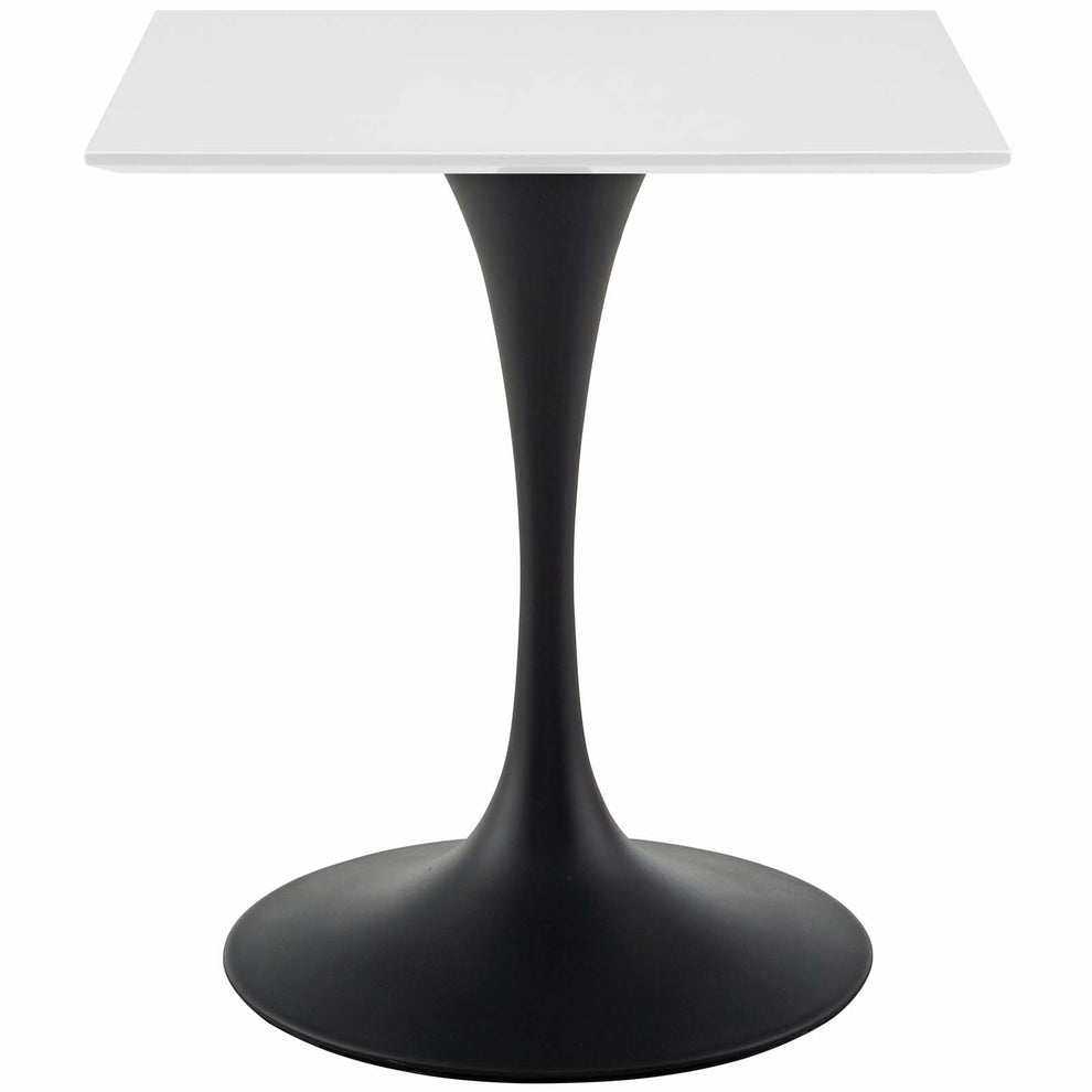 Modway Lippa 28" Square Wood Top Dining Table in White - EEI-3513 | Dining Tables | Modishstore - 2