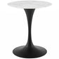 Modway Lippa 28" Round Artificial Marble Dining Table | Dining Tables | Modishstore