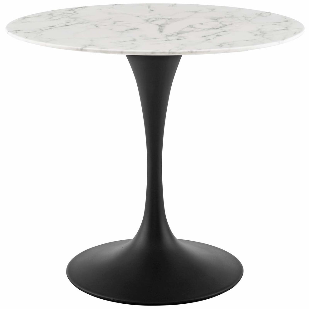 Modway Lippa 36" Round Artificial Marble Dining Table - EEI-3516 | Dining Tables | Modishstore - 3