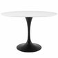 Modway Lippa 48" Oval Wood Top Dining Table | Dining Tables | Modishstore-2